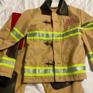 Firefighter boys costume
